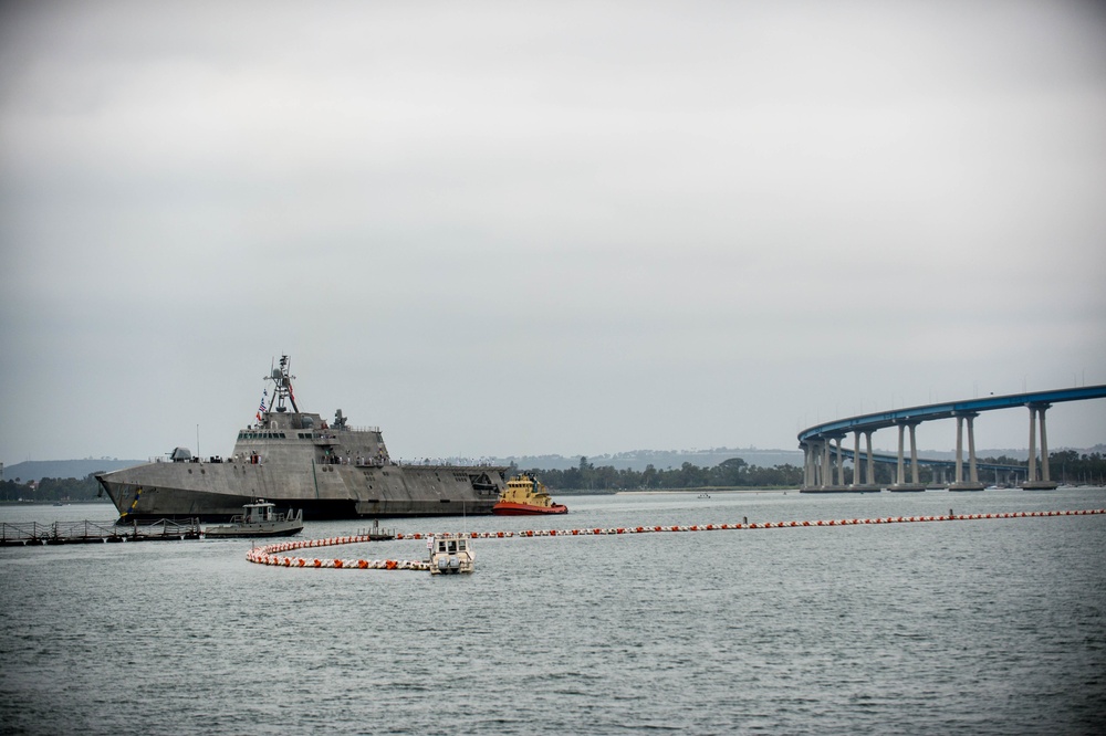 USS Manchester (LCS 14) Homecoming