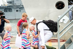USS Manchester (LCS 14) Homecoming