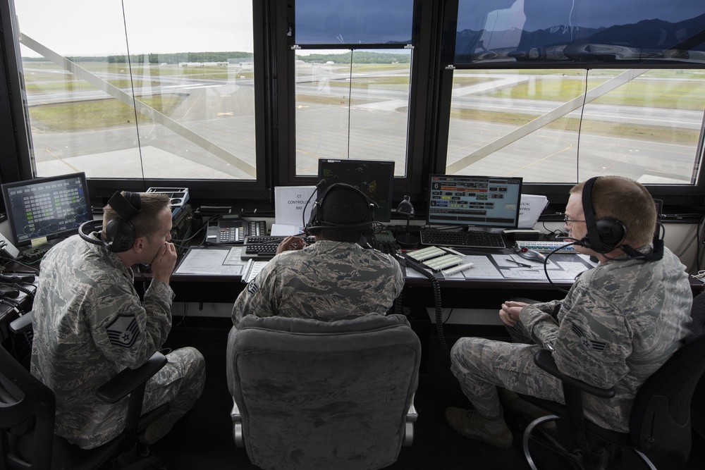 Newly renovated ATC tower at JBER