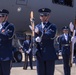 U.S. Air Force Honor Guard Drill Team performs at Udvar-Hazy Center