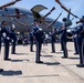 U.S. Air Force Honor Guard Drill Team performs at Udvar-Hazy Center