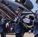 U.S. Air Force Honor Guard Drill Team performs at Udvar-Hazy Center