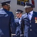 U.S. Air Force Honor Guard Drill Team performs at Udvar-Hazy Center