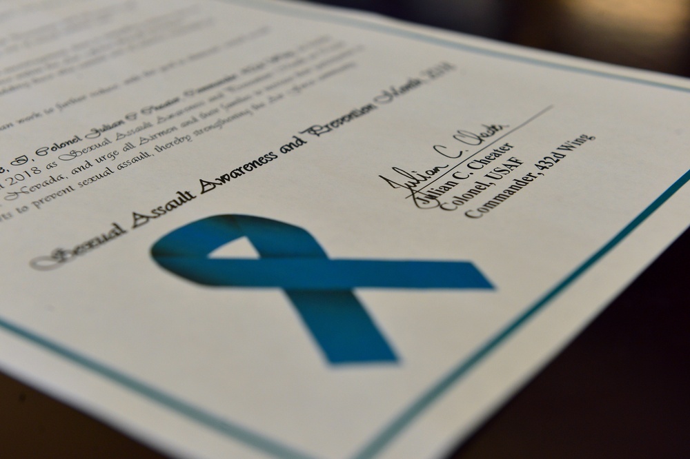 Creech AFB makes strides against sexual assault
