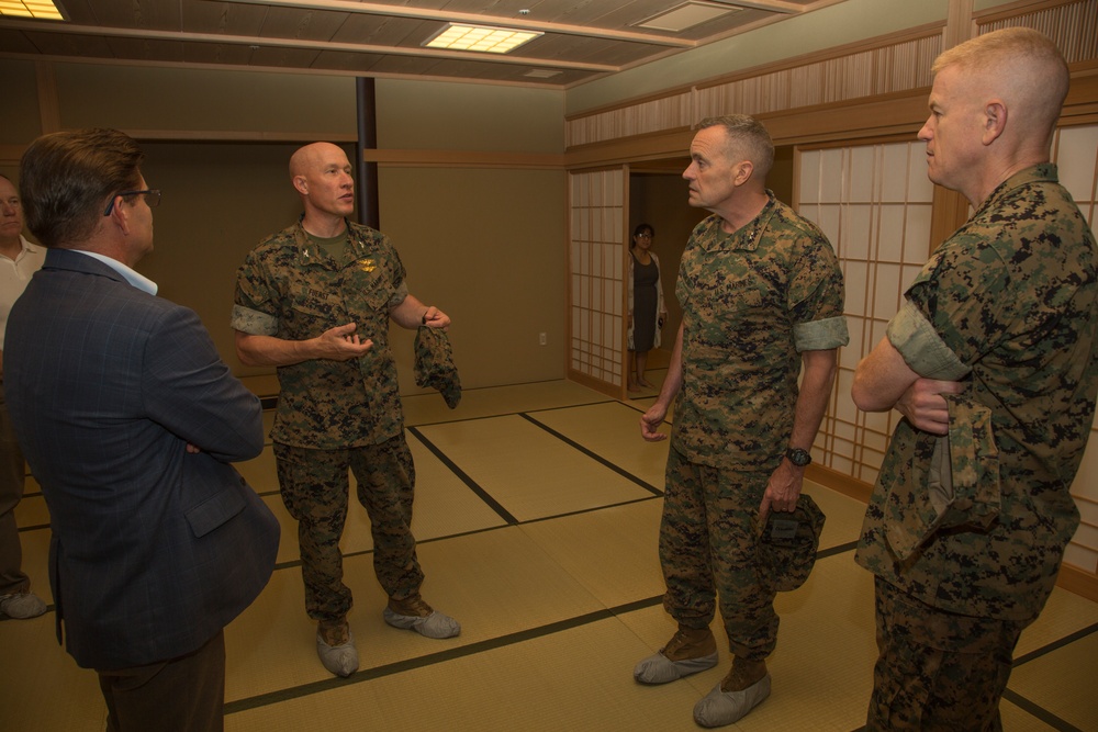 Leadership from Marine Corps Installations Command visit Iwakuni