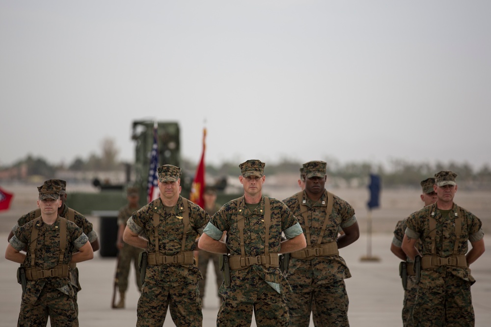 Headquarters and Headquarters Squadron Change of Command Ceremony