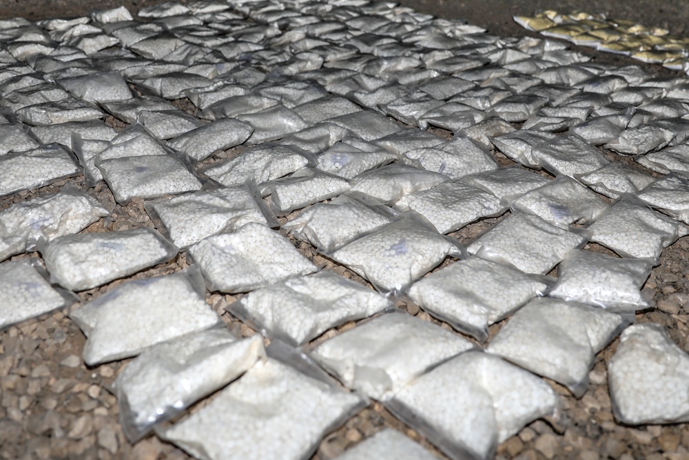 ISIS Drug Cache Destroyed