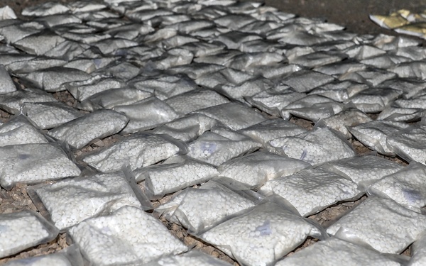ISIS Drug Cache Destroyed