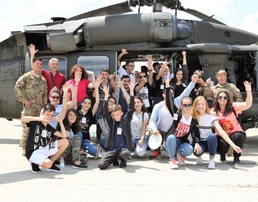 Albanian and Kosovar-Serbian youth learn about NATO, find common ground on Camp Bondsteel