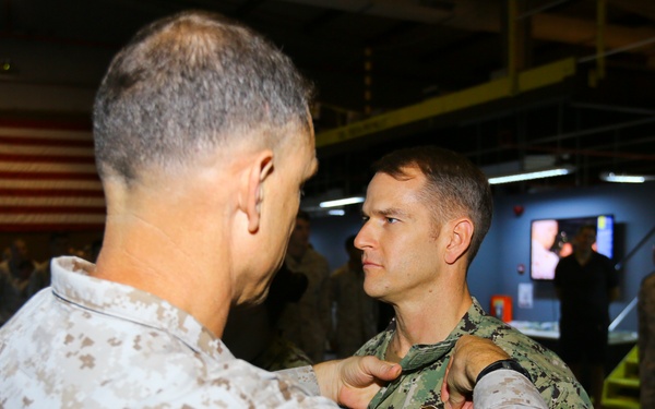 TF 51/5 Sailors earn Fleet Marine Force Warfare Officer device