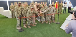 NSA Bahrain Working Dog Training Area opened