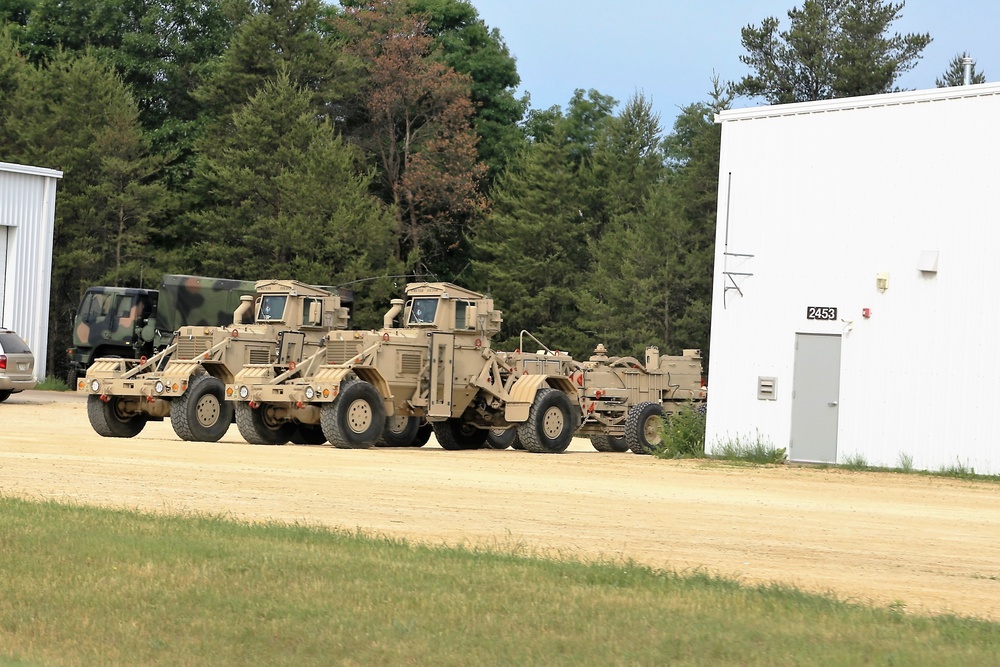 Operations for Combat Support Training Exercise 86-18-04 at Fort McCoy