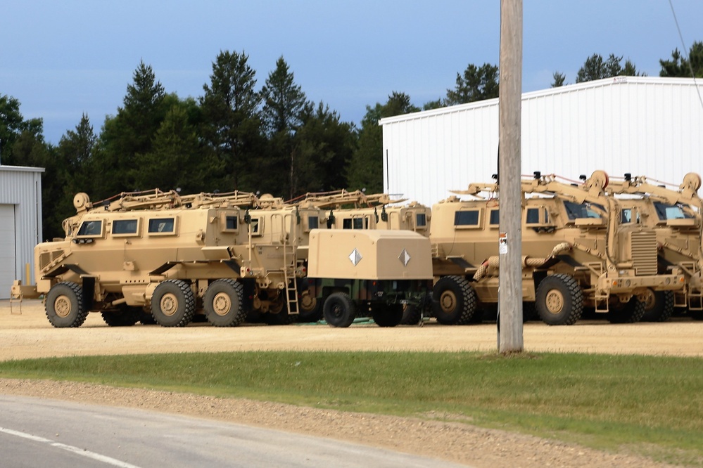 Operations for Combat Support Training Exercise 86-18-04 at Fort McCoy