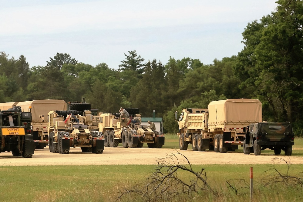 Operations for Combat Support Training Exercise 86-18-04 at Fort McCoy