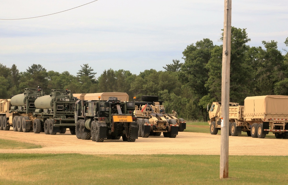 Operations for Combat Support Training Exercise 86-18-04 at Fort McCoy