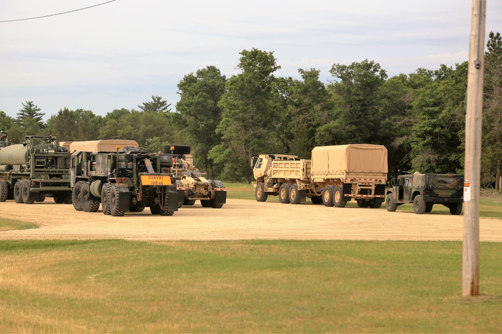 Operations for Combat Support Training Exercise 86-18-04 at Fort McCoy