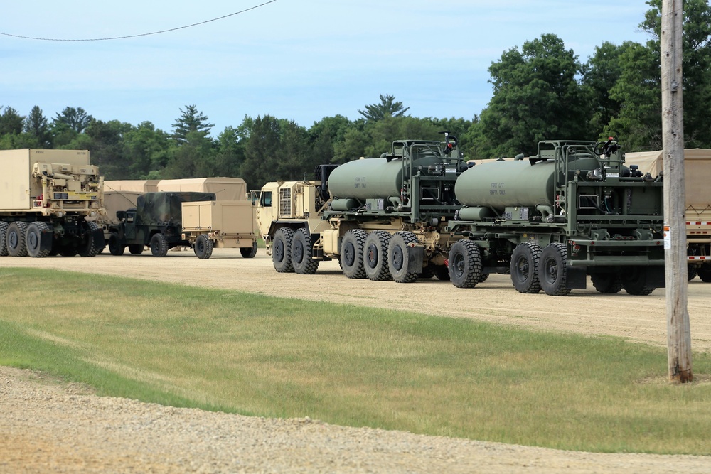 Operations for Combat Support Training Exercise 86-18-04 at Fort McCoy