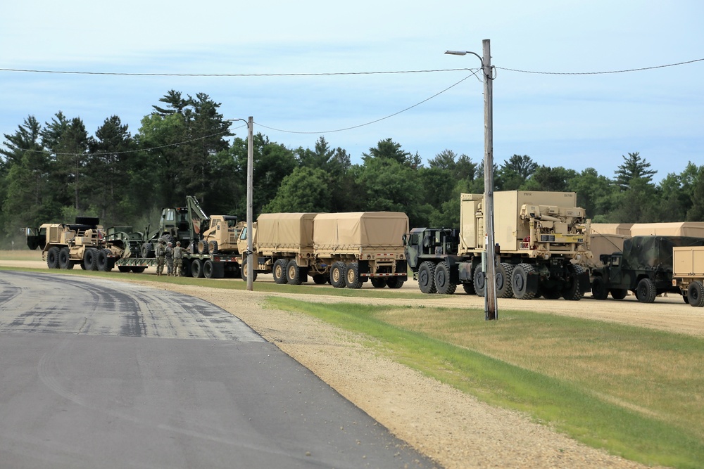 Operations for Combat Support Training Exercise 86-18-04 at Fort McCoy