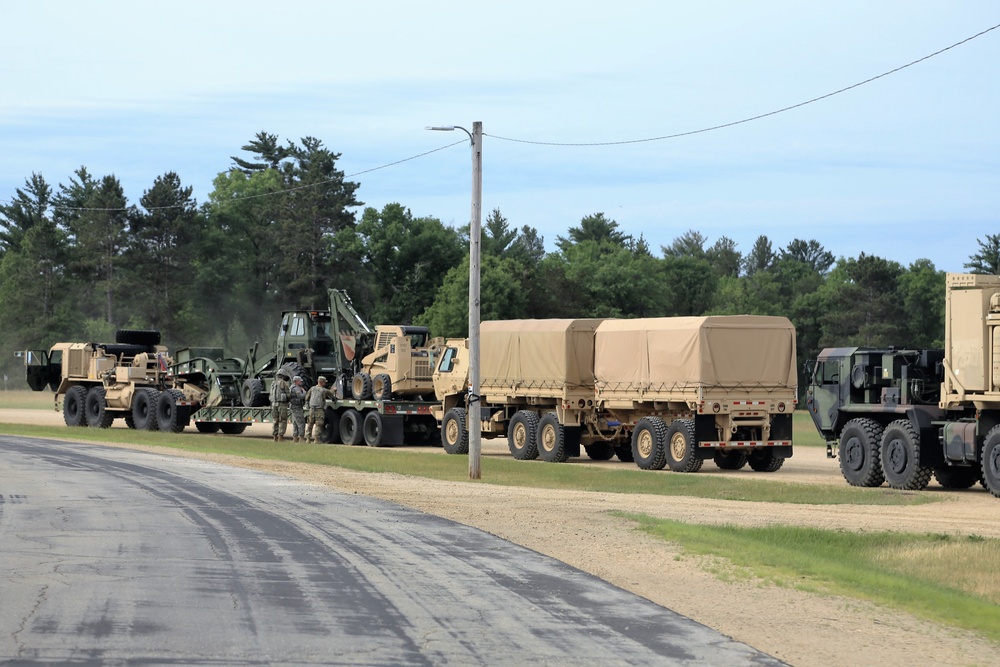 Operations for Combat Support Training Exercise 86-18-04 at Fort McCoy