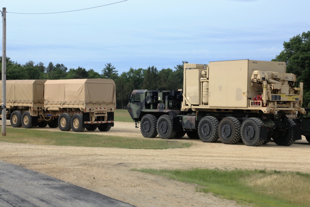Operations for Combat Support Training Exercise 86-18-04 at Fort McCoy