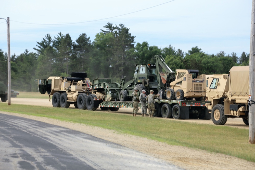 Operations for Combat Support Training Exercise 86-18-04 at Fort McCoy