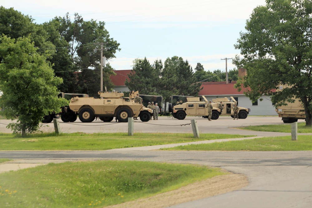 Operations for Combat Support Training Exercise 86-18-04 at Fort McCoy