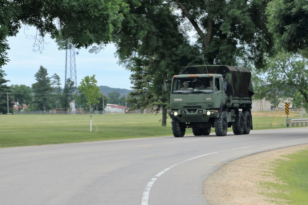 Operations for Combat Support Training Exercise 86-18-04 at Fort McCoy