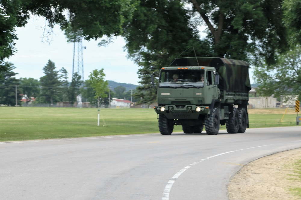 Operations for Combat Support Training Exercise 86-18-04 at Fort McCoy