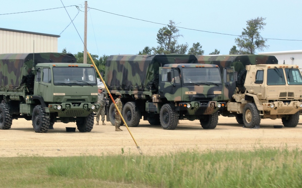 Operations for Combat Support Training Exercise 86-18-04 at Fort McCoy