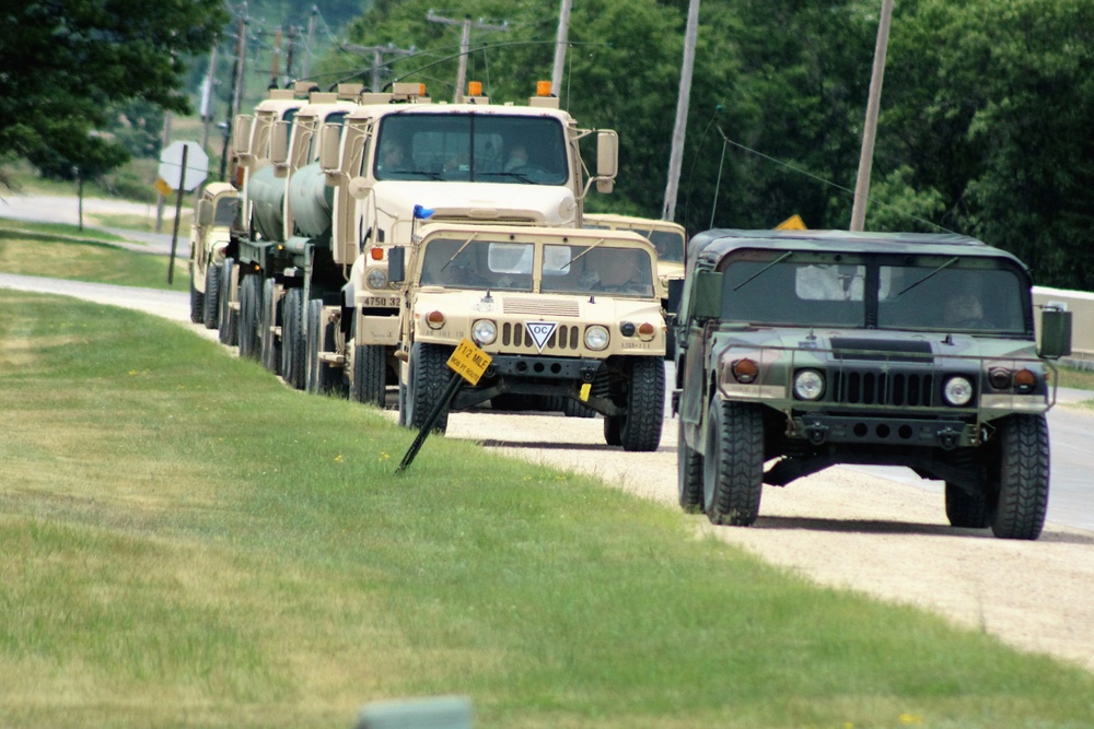 Operations for Combat Support Training Exercise 86-18-04 at Fort McCoy