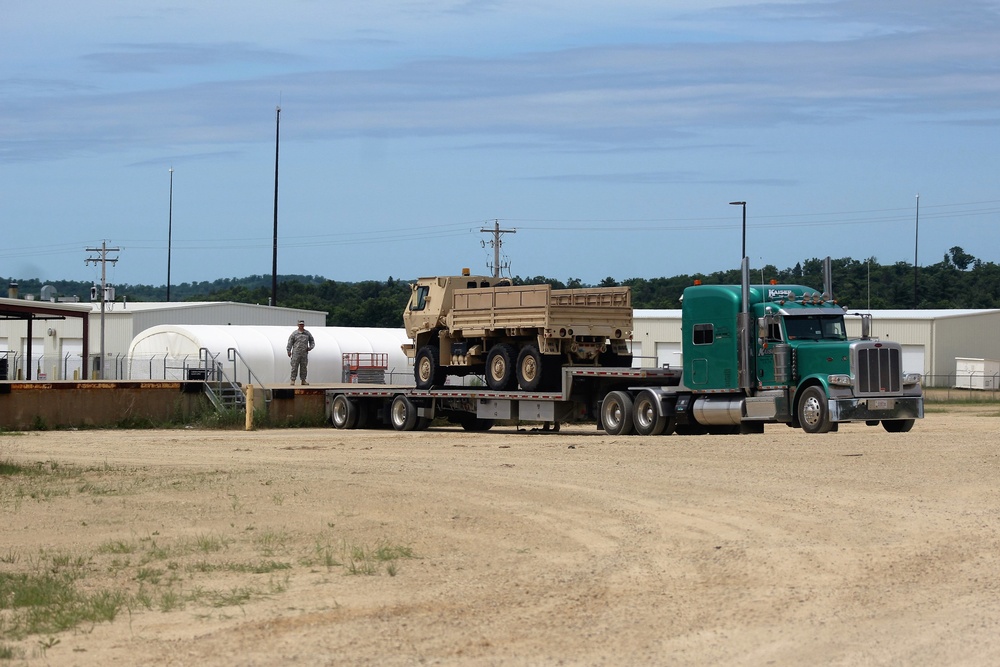 Operations for Combat Support Training Exercise 86-18-04 at Fort McCoy