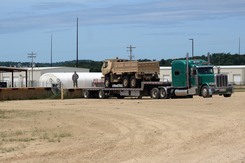 Operations for Combat Support Training Exercise 86-18-04 at Fort McCoy