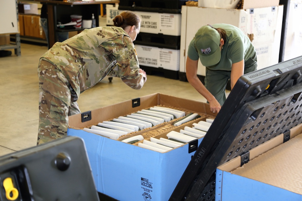 Fort McCoy CIF, 86th Training Division partner to improve armor issuing process for CSTX