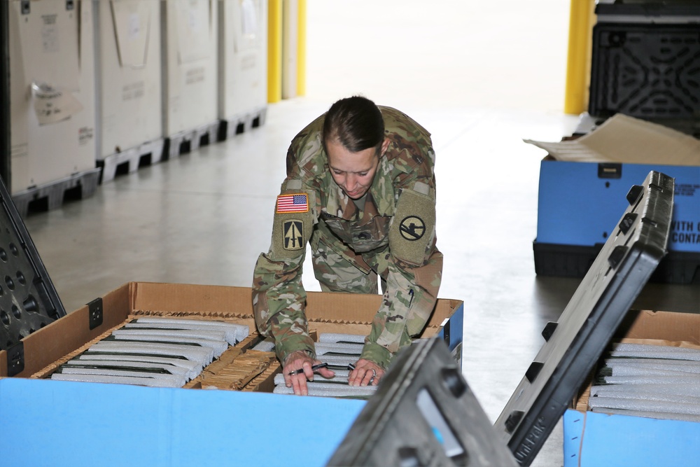 Fort McCoy CIF, 86th Training Division partner to improve armor issuing process for CSTX