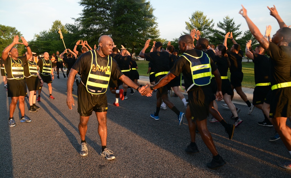 Fort Lee conducts Army Birthday Run