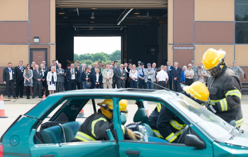 RAF Alconbury Civic Leader Tour