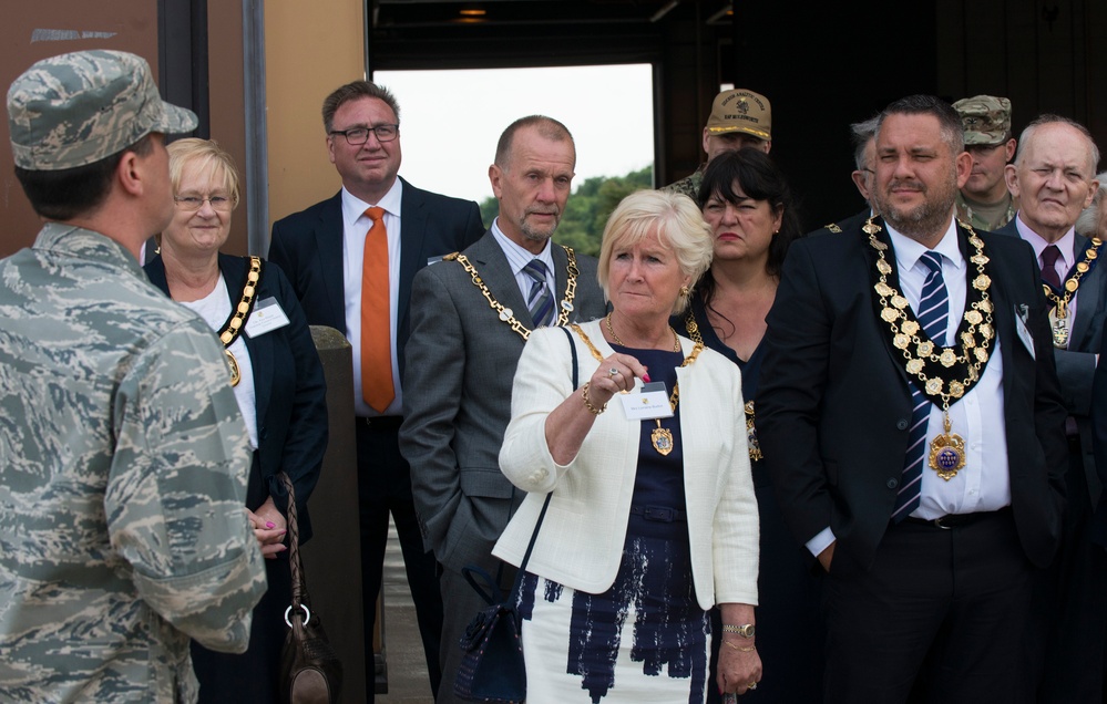 RAF Alconbury Civic Leader Tour