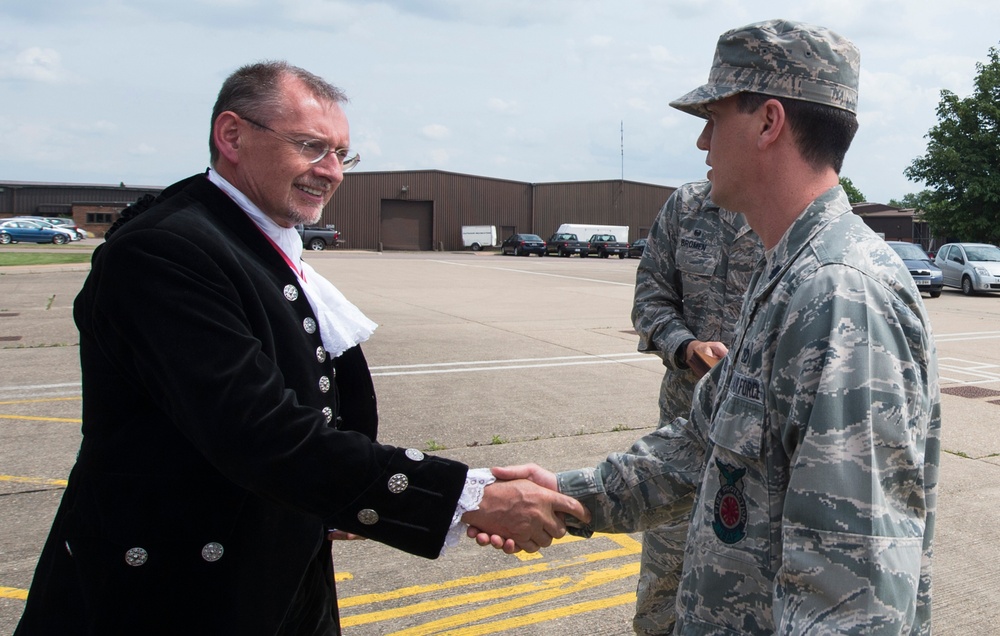 RAF Alconbury Civic Leader Tour