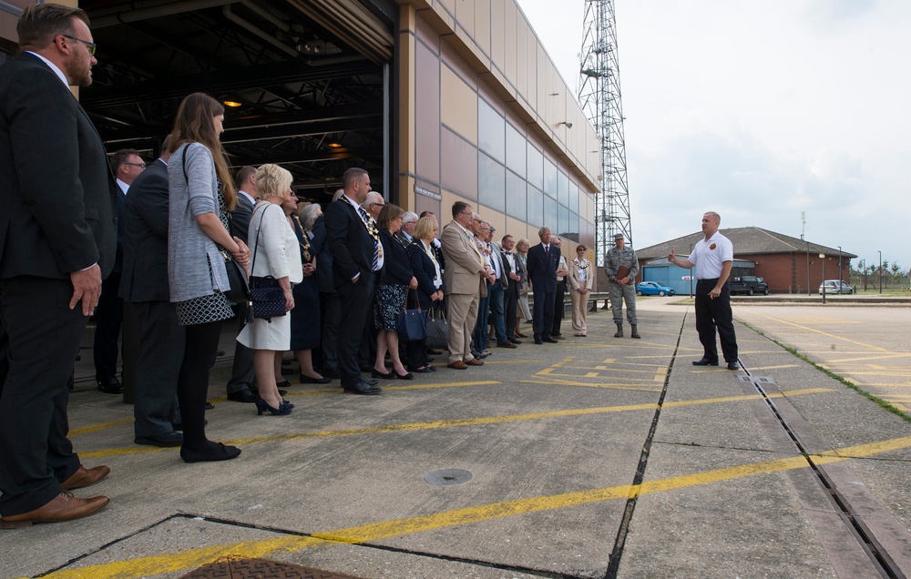 RAF Alconbury Civic Leader Tour