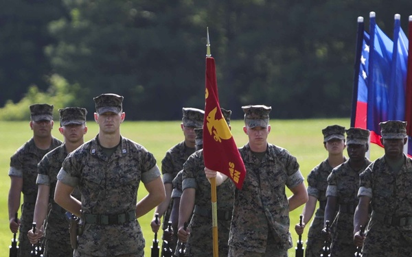 SOI-E H&amp;S Battalion Change of Command