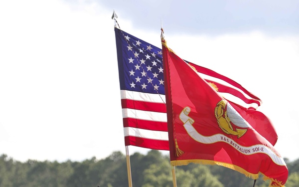SOI-E H&amp;S Battalion Change of Command