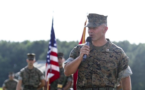 SOI-E H&amp;S Battalion Change of Command
