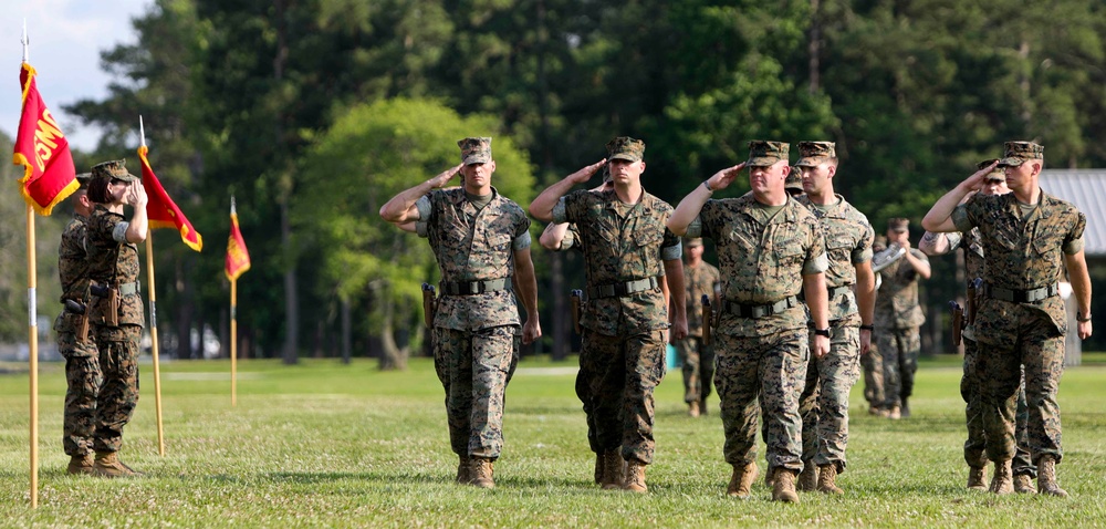 SOI-E H&amp;S Battalion Change of Command