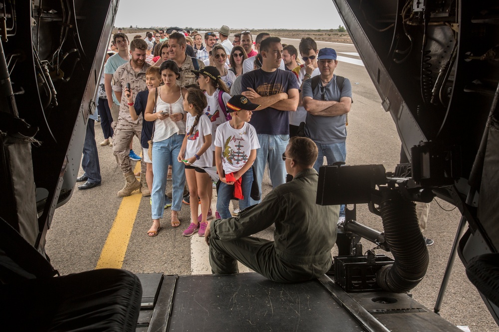 Spanish Air Force Academy's 75th anniversary Air Show