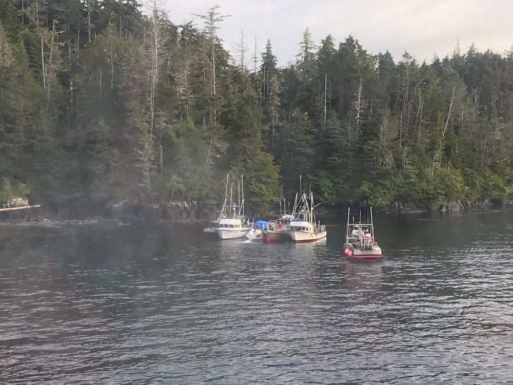 Coast Guard, Sitka Fire Rescue, good Samaritans rescue 6 near Long Island in Sitka Sound, Alaska