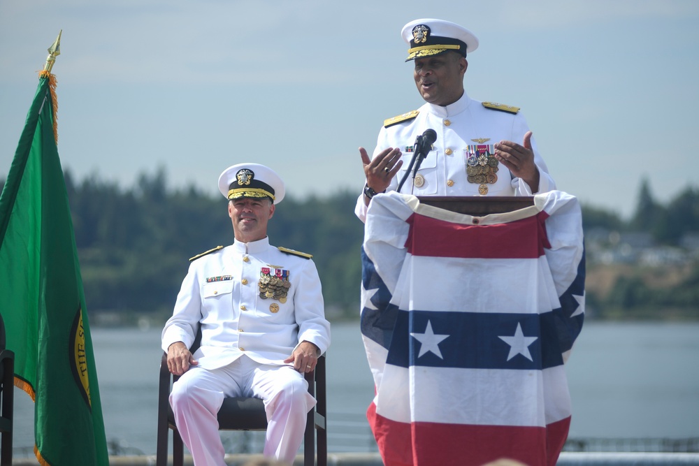 Navy Region Northwest Change of Command