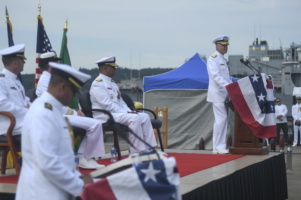 Navy Region Northwest Change of Command