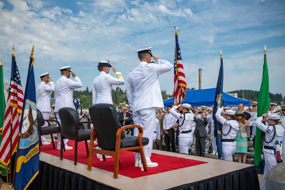 Navy Region Northwest Holds Change of Command