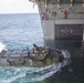 Marine AAVs board the USS Arlington