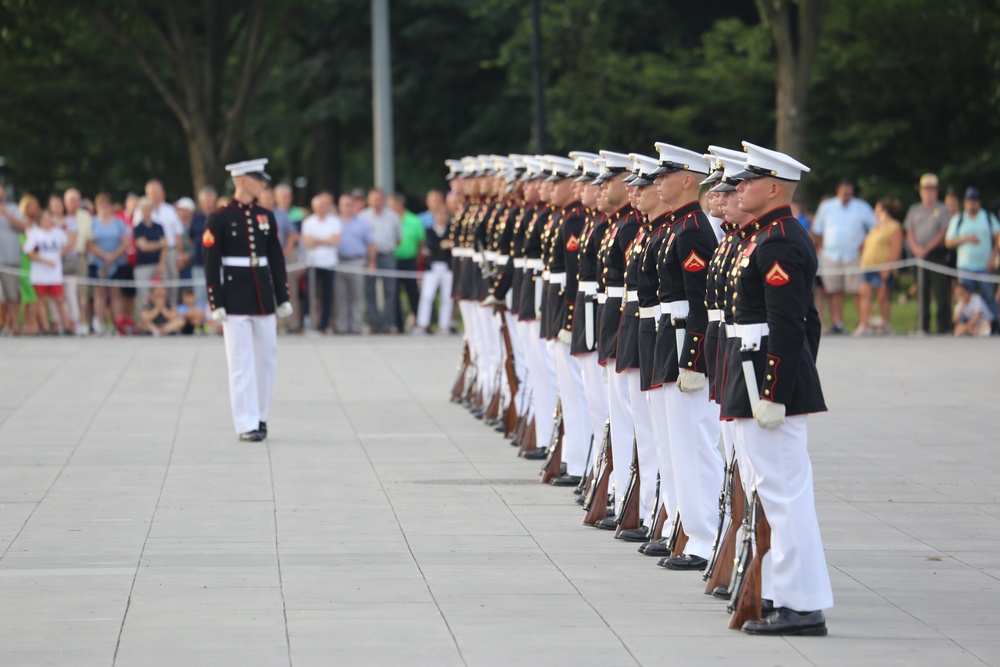 Marine Barracks Washington D.C. Sunset Parade 06.20.2018